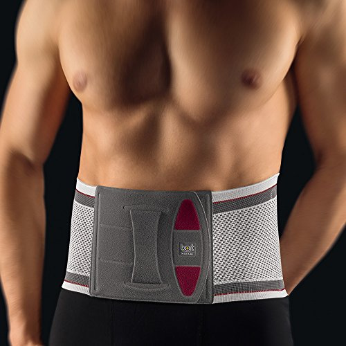 BORT select Rückenbandage mit Pelotte 4 silber