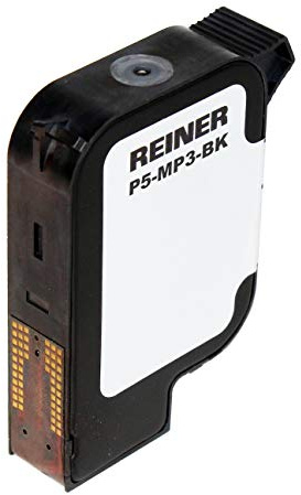 REINER Cartucho de impresión de inyección de tinta - P5-MP3-BK - negro dispositivos de etiquetado, impresoras de inyección de tinta móviles y sellos eléctricos