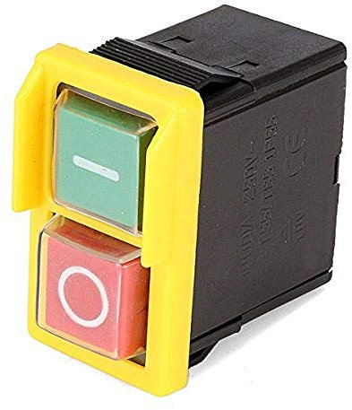 Tenlacum 250V 10 A Universal KJD20-2 NVR Safety Switch Emergency Stop Saftey Cut Off Killer IP55