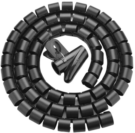 UGREEN LP121 25mm 3m Black Spiral Cable Organizer