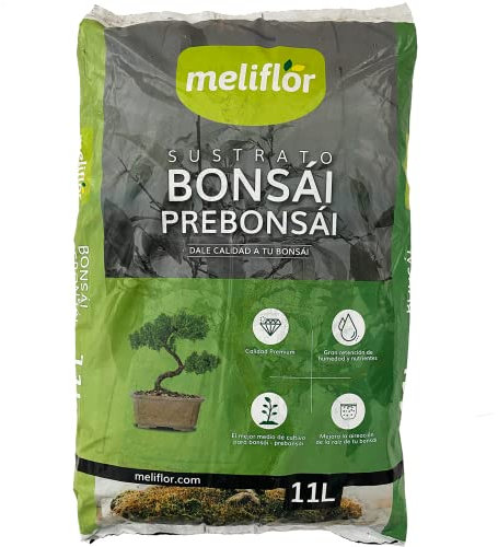 Bonsai Meliflor Substrat, 11 l, gefrimmt von Maestros Bonsaisisten