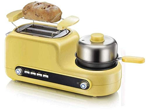 OQHAIR Nologo Egg Genie by Big,3 in 1 Breakfast Station Center2 Slice ToasterEgg Cooker,Omelet,Bacon and Meat SteamerOne Touch Controls