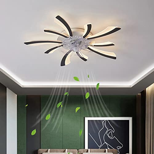 Moderno ventilatore da soffitto a LED con telecomando e luci per soggiorno camera da letto ventilatori da soffitto eleganti con lampade per la decorazione della casa