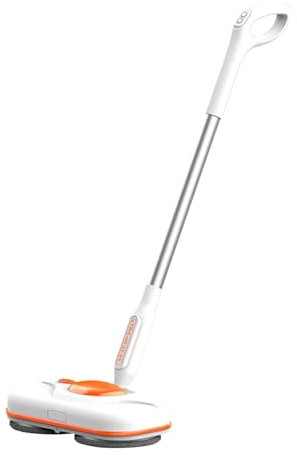 Electric Spin Mop,Cordless Electric Mop for Floor Cleaning,Floor Cleaner Machine & Polisher with LED Headlight & Water Sprayer,Rechargeable Handheld Cordless Spin Mop,for Hardwood, Tile Floors