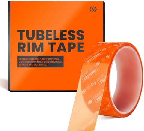 Chooee Nastro tubeless per cerchioni per bicicletta, adesivo ad alta resistenza, 32 mm x lunghezza 10 m, senza tubeless per mountain bike, bici da corsa.