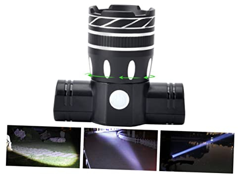 HEMOTON Usb Rechargeable Bike Light Front Headlamp Modes Alloy for Cycling Hiking Camping