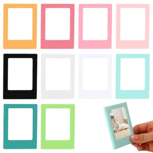 10 Pezzi Calamita Portafoto Magnetico 8.9x6.6cm Cornice Magnetica