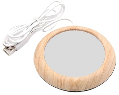 Scaldacaffè – Riscaldamento a lunga durata alimentato tramite USB, scalda da caffè riscaldato per scrivania, per tè, latte, bevande, casa, ufficio, viaggi, dormitorio, appartamento, compleanno
