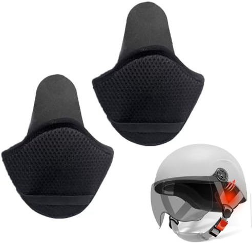 WUFKOP 2 abnehmbare Helm Ohrenschützer, universelle Ohrenwärmer für Fahrradhelm, winddichter Ohrenschutz für Pedelec, E-Bike und Winterradeln