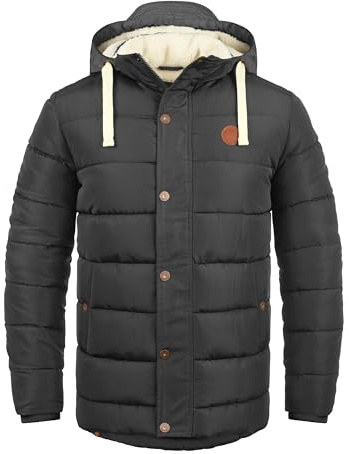 Blend BHFrederic Herren Winterjacke Steppjacke, M, Phantom Grey (70010)