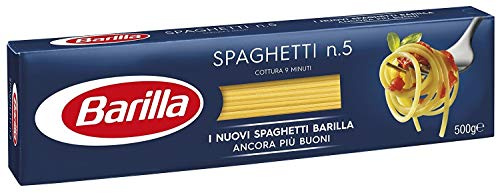 20x Pasta Barilla Spaghetti Nr. 5 italienisch Nudeln 500 g pack