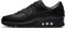 Nike Herren AIR MAX 90 LTR Sneaker, Black/Black-Black, 42.5 EU