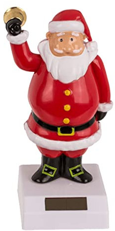 Père Noël Figurine Solaire Animé