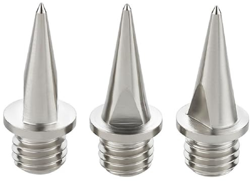 LAUFSTOFF Pointes de rechange pour athlétisme (12 mm, 14 pièces)