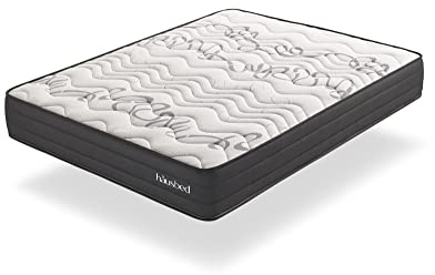 HÄUSBED Colchón 140X200 Colchón Viscoelástico NYMAN | Altura 20 cm | Doble Cara Viscosoft + Eliocell | Núcleo HR Air Confort Alta Densidad | Tejido Stretch 250g | Firmeza Media Alta