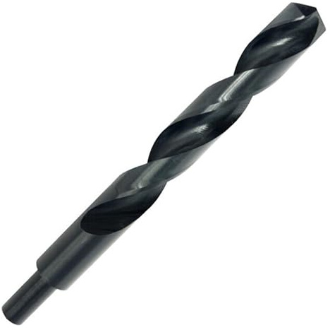 HSS Bohrer Spiral-Bohrer Ø 25 mm Metallbohrer Schaft 13 mm DIN338 Typ N Eisen Metall