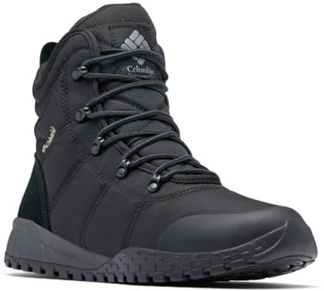 Columbia Mens Fairbanks Omni-Heat, Black/Titanium II, 7 Wide