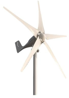Generador de turbina eólica sin ruido Turbina aerogeneradora de 5 aspas, 3000W, 12V, 24V, 48V, for uso doméstico, turbinas eólicas de arranque de baja velocidad del viento para alumbrado público domés