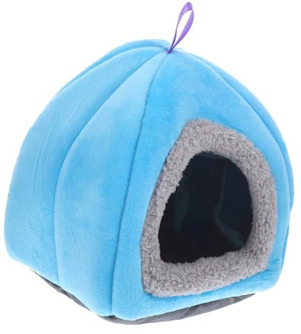 CIYODO Kuscheliges Schlafnest Für Kleine Haustiere Warmes Bett Für Hamster Meerschweinchen Igel Und Andere Kleintiere Für Winter Leicht Zu Reinigen Und Gemütlich
