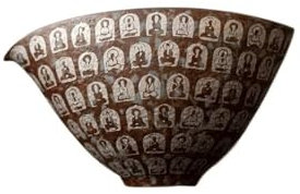 Rock Clay Dunhuang - Juego de té grande de cerámica vintage de Kung Fu, cerámica rugosa, accesorios de té dorado plateado (jarra de té)