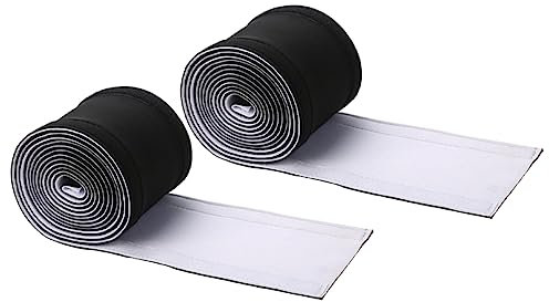 Gadpiparty 2pcs Neoprene Sleeve Cuttable Cord Organizer for Tidy up Power Cords Phone Chargers Usb and Ethernet Wires
