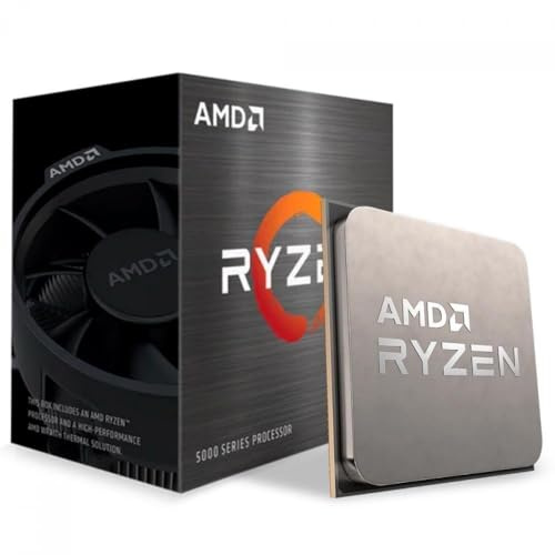 AMD Ryzen 7 5700 Processeur (8 Cœurs/16 Threads. 65W DTP. Socket AM4. Cache L2+L3 20 MO. jusqu'à 4.6 Ghz Fréquence Boost. Ventilateur Wraith Stealth