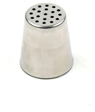 Piping tip Large Grass Piping Tip, Stainless Steel Round Opening, for Cookie Cupcake Cake Decoration with Booklet & E-Book Piping nozzles