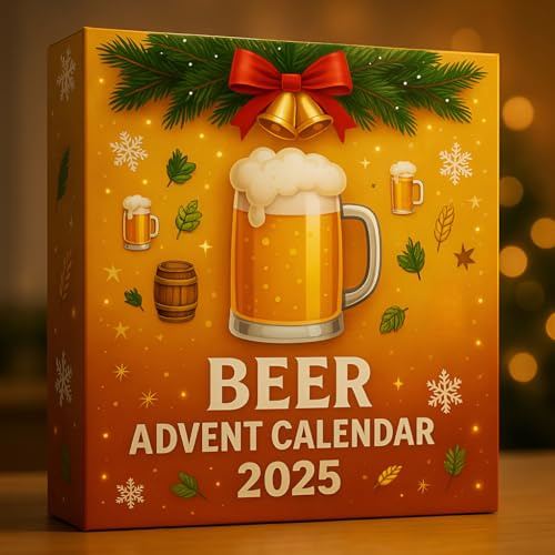 Calendrier De L'avent Whisky 2025, 24 Jours Sans Répétition Des Boîtes Du Calendrier De L'avent De Noël, Pour Hommes Femmes Amateurs De Bière Et De Whisky 03