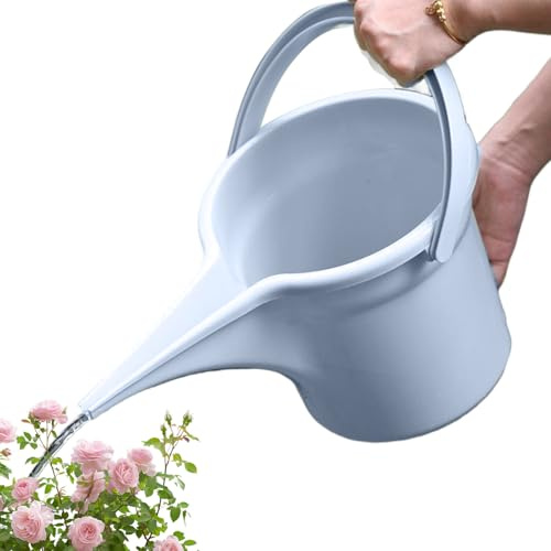 Annaffiatoio Da Esterno - Innaffiatoio Da 5 Litri Con Beccuccio Lungo E Stretto,Annaffiatoio Dal Becco Lungo | Per Giardino Esterno E Per Cortile Prato Per Fiori In Vaso E Per Le Mamme Nonne E Le Donn