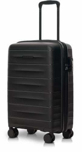 ABISTAB Mariner Leichter Handgepäck Koffer S 55 x 36 x 21 cm, Carbon Black