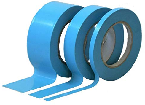 Felgenband blau Klebeband No Notubes Blue Strapping Tape 66m Verschiedene Breiten von 9mm - 50mm (38 mm)
