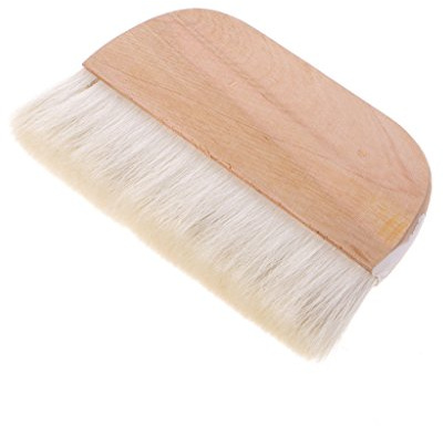 HLLR 8 Pulgadas Mango de Madera Suministros de Arte Pincel de Acuarela Pincel de merluza de Pelo de Cabra Pincel de Pintura de Irjdksd