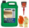 5 Litre Decking Cleaner with Perfectonish Brush & Gloves - Decking Cleaner for Wood Decks, Fences,& Garden Furniture