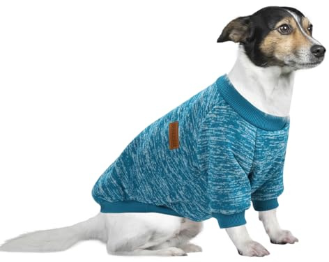 HuaLiSiJi 5XL Jersey Perro Grande Sudadera para Perro Grande Ropa para Perros Grandes,Cálido y Ligero, Textura Suave, Fácil de Poner y Quitar y Color Brillante (5XL, Azul)