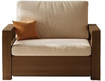 Linmeas-753 Sofá Cama, Cama reclinable Plegable con función de Almacenamiento, sofá Convertible Individual for Sala de Estar, Dormitorio, Oficina