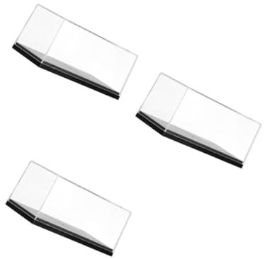 ifundom 3stücke Toy Car Display Organizer Box Modellautos Vitrine Mit Staubschutz Transparenter Aufbewahrungsbox Für Spielzeugautos Für Sammler Und Ausstellungen