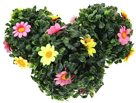 Alipis 3pcs Artificial Boxwood Balls Delicate Plastic Grass Balls for Wedding Decor
