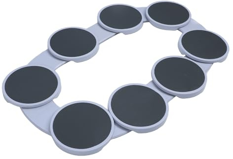Plateau Organisateur de Nourriture Rotatif à 360 °, Plateau Tournant Portable Multifonctionnel Réutilisable pour la Cuisine, Table à Manger avec Conception de Rail, pour Les