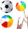 2er-Set PVC-Wasserbälle 40cm Aufblasbare Strandbälle mit Sicherheitsventil für Pool,Strand & Wasserspiele | Wiederverwendbare Wasserbomben,Baby-Kinderball Wasserspielzeug (6 Farben & Schwarz/Weiß)