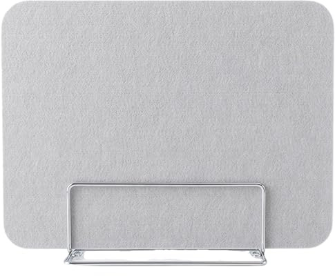 Set of 2 Acoustic Soundproofing Room Dividers 9mm Thick Noise Reduction Panels for Privacy and Visual Protection Portable Free-standing Acoustic Barriers