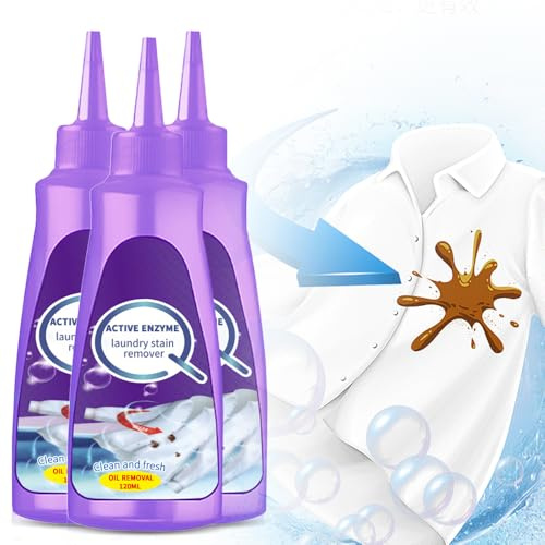 Multiuso Quitamanchas Ropa, Potente Quita Manchas para Ropa, Elimina Todo Tipo de Manchas, Apto para Todos los Tejidos Lavables (3)