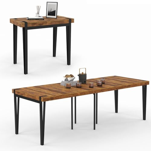 IDMarket - Table Console Extensible Austria 10 Personnes 235 cm