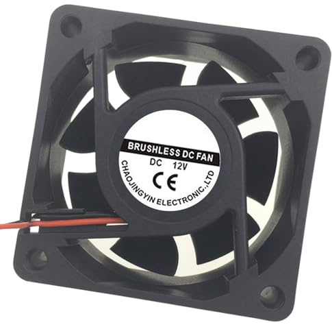 AMISENK 3. Quiet 60mm PWM Cooling Fan 5V/12V/24V High Computer Radiator Replacement For PC/Cabinet/Console PC Cooling Fan