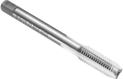 QUARKZMAN Britisches Hand-Gewindebohrer 5/16-22 BSF, HSS6542(M2) Gewindeschneider, Rechtshänder, Fertigschneider für Gusseisen, Kupfer, Kunststoff