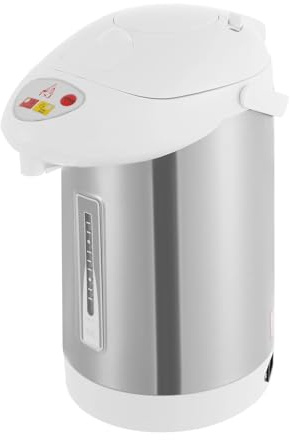 Heat Pro 3L Edelstahl Wasserkocher Elektrisch - 220V mit EU-Stecker, Schnellkocher für Tee, Kaffee, Nudeln in Küche, Büro, Hotel