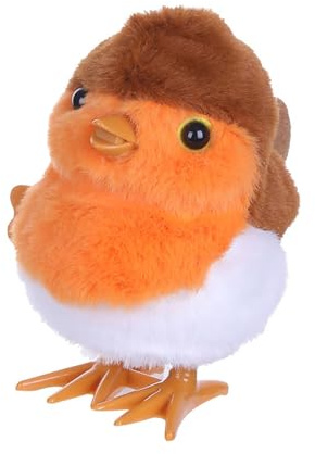 Vdaxvme Hopping Robin Windup Toy Jumping Robin Winds Up Clockwork Goody Bag Fillers Gifts Classroom Prizes for Kids Animal Winds Up