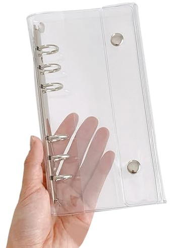 Coperture per raccoglitori in PVC a 6 anelli, resistenti all'acqua, con 6 fori, per organizzare le foto, le pagine di qualità museale
