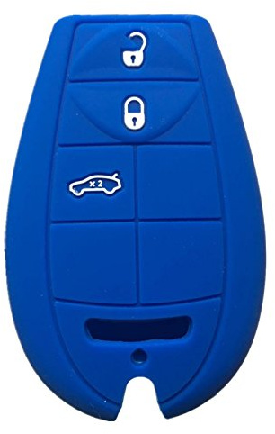 Rpkey Silicone Keyless Entry Remote Control Key Fob Cover Case protector Replacement Fit For Dodge Challenger Charger Journey Magnum M3N5WY783X IYZ-C01C