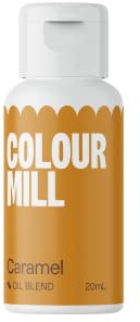 Colour Mill Oil Blend Food Colouring Caramel: Next Generation Oil Based Food Colours - 20 ml