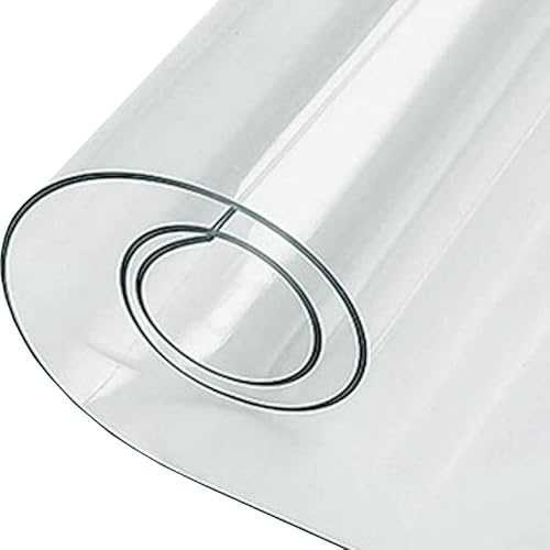 Hule Antimanchas Mantel Mesa Comedor y Mesa Cocina PVC Impermeable Transparente (140_x_220_cm, 60, Micrón, 60, Micrón, 60, Micrón, 220, Centímetros, 60.00, Micrón)
